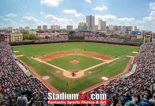 Wrigley Field, Home of the Chicago Cubs